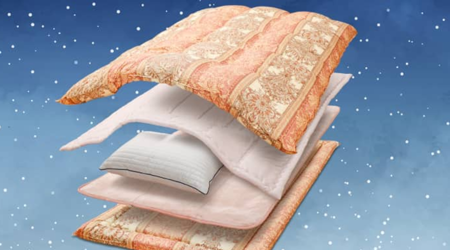 布団と毛布の重ね方